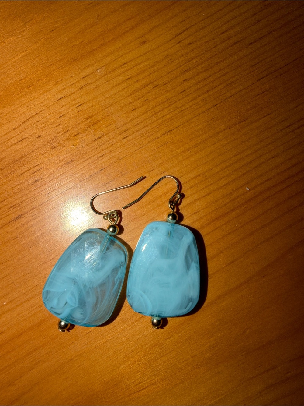Blue Drop Earrings - Women's Fashion Jewelry